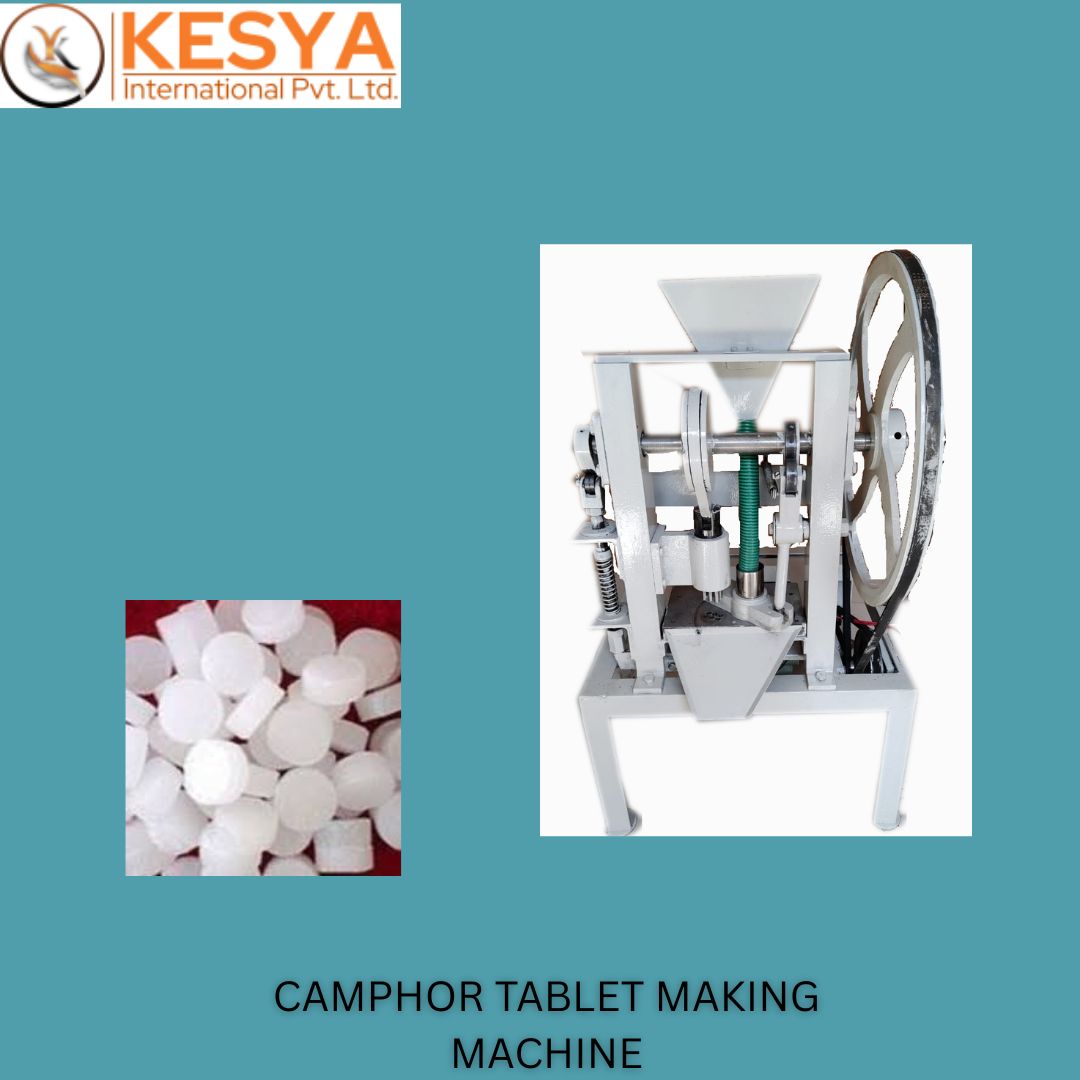 Camphor Tablet Making Machine